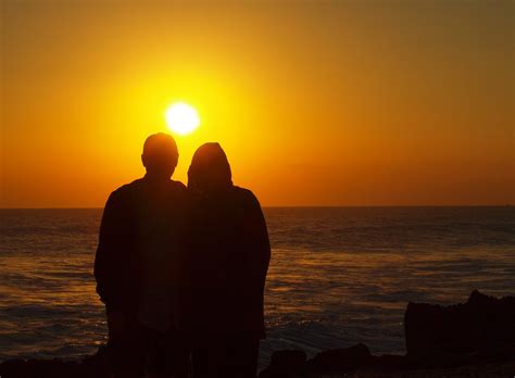 couple at sunrise 